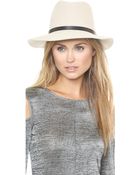 Rag & Bone Floppy Brim Fedora - Alpine White - Lyst