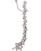 Stone Diamond & White Gold "Stardust" Ear Cuff - Lyst