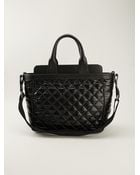 Moncler Contrast Tote Bag - Lyst