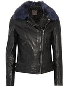 Muubaa Lindus Leather Biker Jacket - Lyst