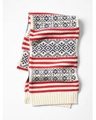 Gap Chunky Fair Isle Scarf - Lyst