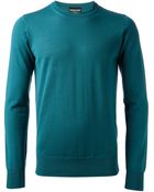Emporio Armani Crew Neck Sweater - Lyst