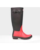 Hunter Original Ribbed Leg Wellington Boots - Lyst