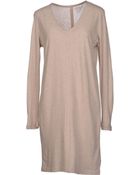Majestic Short Dress - Lyst
