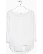 Mango Mixed Sweater - Lyst