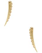 Rachel Zoe Stitches Linear Post Earring - Lyst