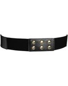 Asos Curve Spike Gem Plate Skinny Waist Belt - Lyst