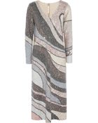 Marc Jacobs Crystal-Embellished Sequined Wool-Crepe Dress - Lyst