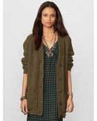 Denim & Supply Ralph Lauren Wool-Blend V-Neck Cardigan - Lyst