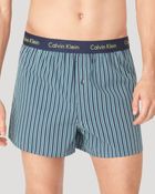 Calvin Klein Micro Plaid Woven Slim Fit Boxers - Lyst