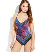 Gottex Creole One-Piece Swimsuit - Lyst