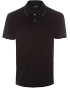 Paul Smith Slim-Fit Black Ps Polo Shirt - Lyst