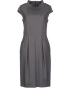 Max Mara Studio Kneelength Dress - Lyst