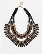 Aldo Donablain Teardrop Beaded Collar Necklace - Lyst