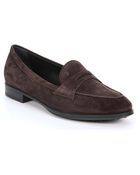 Tod's Dark Brown Leather Penny Loafers - Lyst