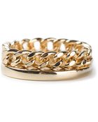 Chloé Chain Ring - Lyst