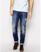 J. Lindeberg J.Lindeberg Slim Fit Ripped Jean - Lyst