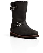 Ugg Leather Noira Boots - Lyst