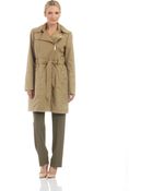 Vince Camuto Belted Trench Coat - Lyst