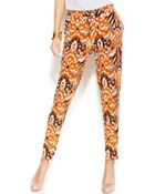 Inc International Concepts Petite Printed Tapered-Leg Soft Pants - Lyst