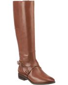 Nine West Blogger Tall Leather Riding Boots - Lyst