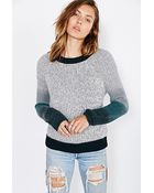 Shae Dip-Dye Sleeve Sweater - Lyst