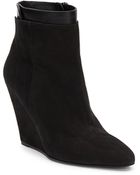 Vince Ludlow Suede Wedge Ankle Boots - Lyst