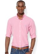 Polo Ralph Lauren Checked Poplin Shirt - Lyst
