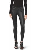 Michael Kors Skinny Leather Jeans - Lyst