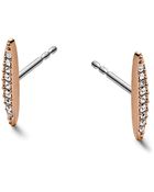 Michael Kors Pave Matchstick Post Earrings - Lyst
