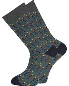 Ted Baker Charcoal Zigzag Spot Socks - Lyst
