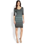 M Missoni Microstitch Dress - Lyst