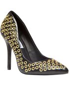 Steve Madden Grommit Leather Pumps - Lyst