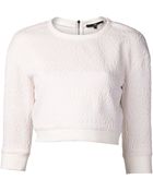 Tibi Cloque Sweatshirt - Lyst