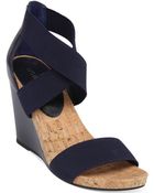 BCBGeneration Brent Wedge Sandals - Lyst