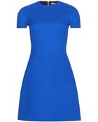 Victoria Beckham Silk and Wool-blend Crepe Dress - Lyst