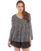 Free People Turn Back Time Tee - Lyst
