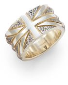 Stephen Webster Sterling Silver Union Jack Ring - Lyst