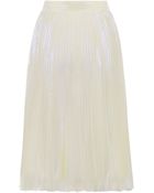 Marc By Marc Jacobs Cluster Cellophane Pleated Skirt - Lyst