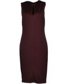 T By Alexander Wang Knee-Length Dress - Lyst