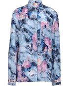 MSGM Long Sleeve Shirt - Lyst