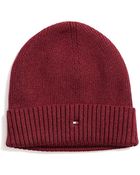Tommy Hilfiger Cotton Cashmere Cap - Lyst
