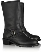 Giuseppe Zanotti Blok Textured-leather Boots - Lyst