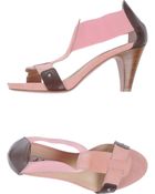 Julie Dee Platform Sandals - Lyst