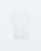 Zara Cotton T-Shirt - Lyst