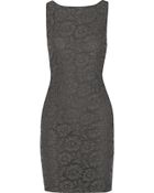 Alice + Olivia Ricki Open-Back Lace Dress - Lyst