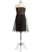 Vera Wang Tutu Sequin Dress - Lyst