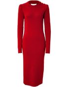 Maison Margiela St. James Wool Dress - Lyst