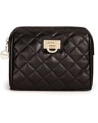 DKNY Leather Medium Cosmetic - Lyst