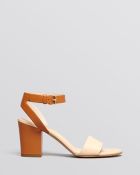 Chloé Chloé Sandals - Havana High Heel Ankle Strap - Lyst